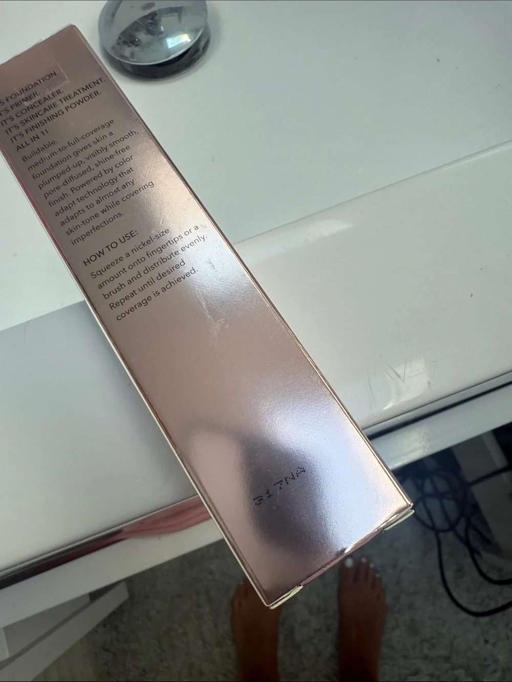 NEW LIGHT Nakery Beauty Plumping Velvet Serum Infused Foundation